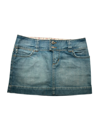 mini falda denim