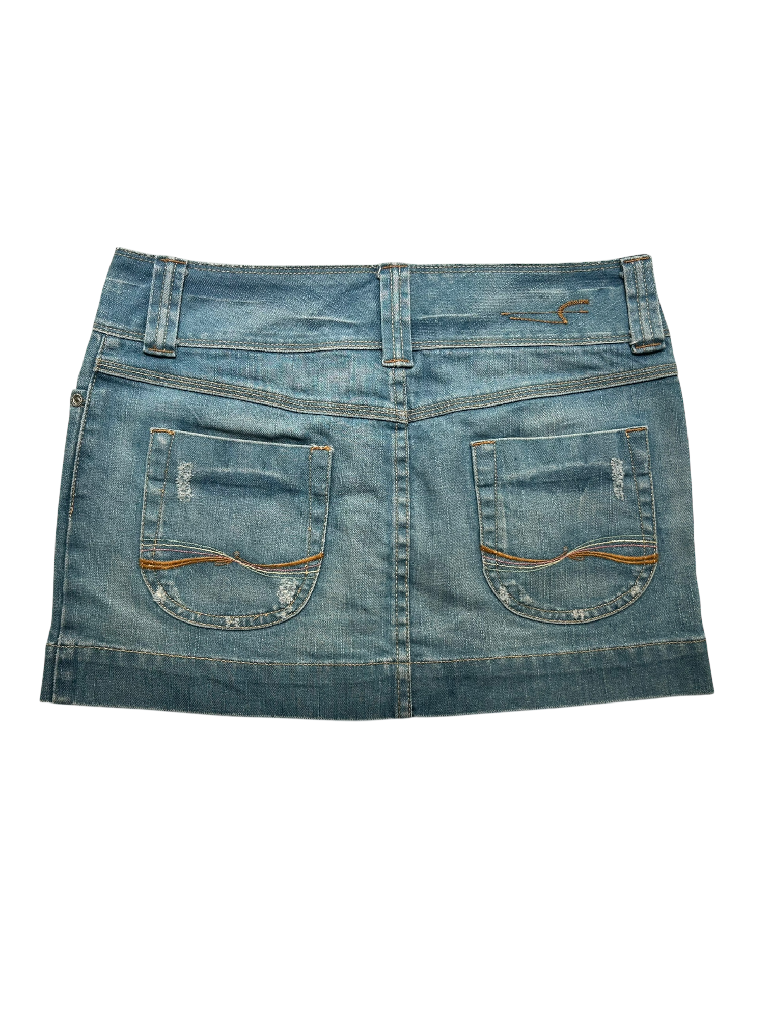 mini falda denim