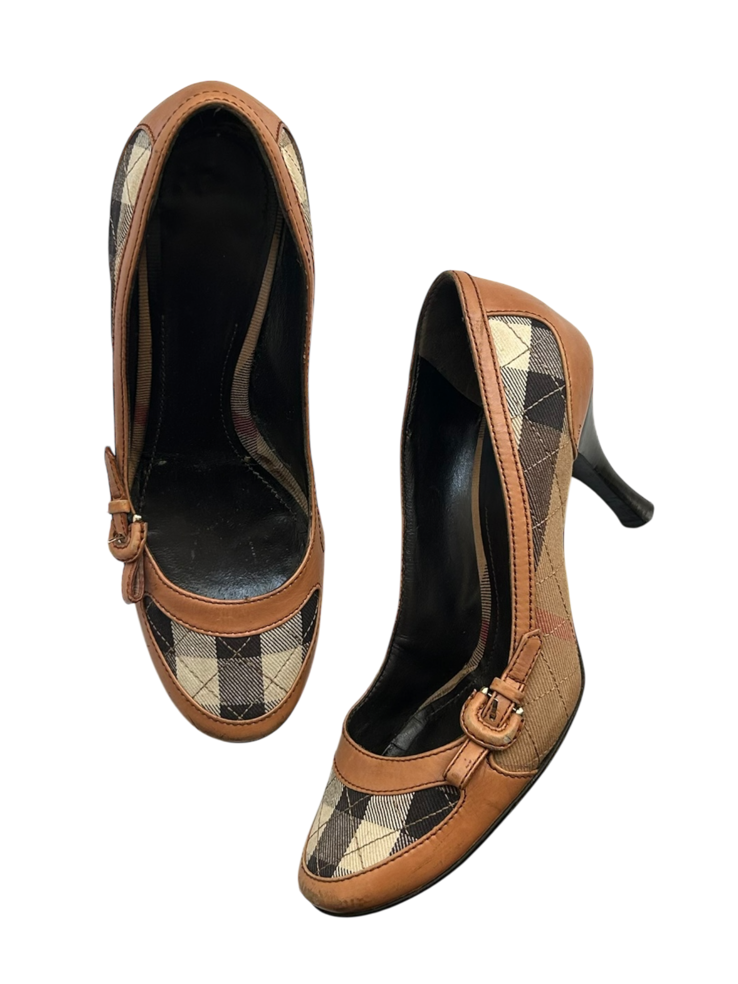 tacones burberry