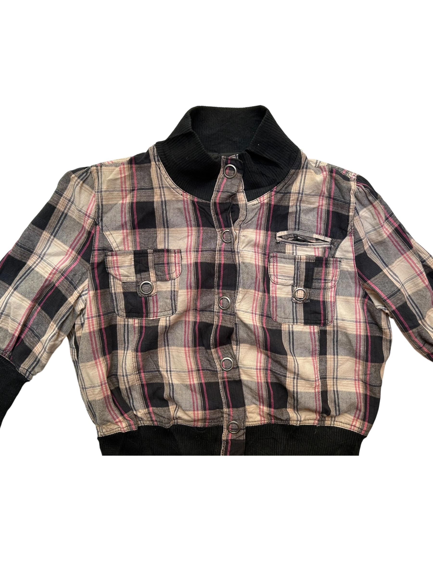 chaqueta manga corta