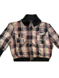 chaqueta manga corta